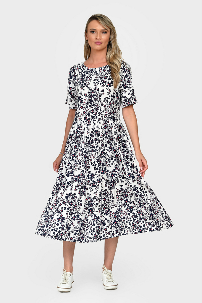Rochie Dama, Eranthe, Microfloral V330